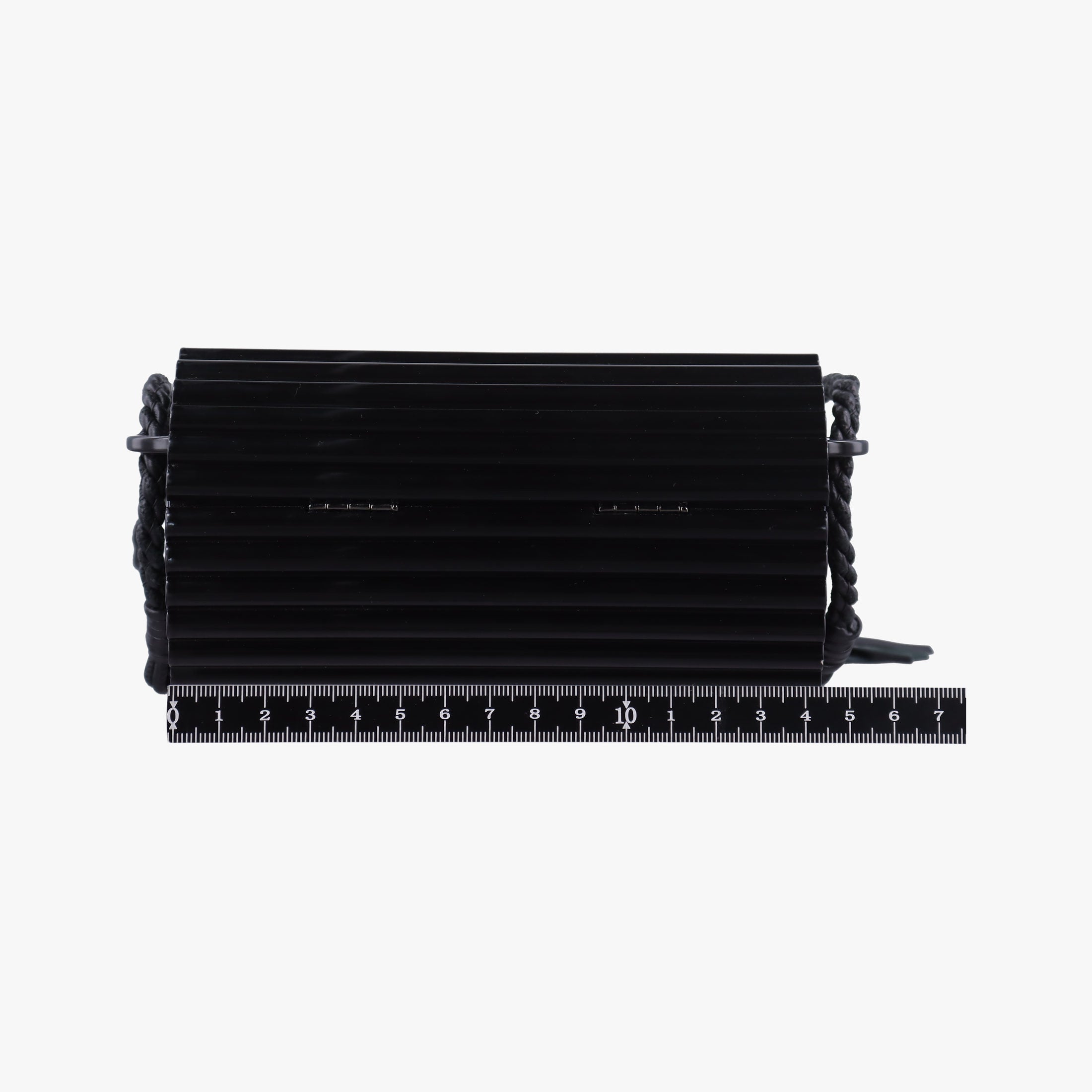 Fringe Monogram Opium Box Black Plexiglass 418593 ART418593.1016フリンジモノグラムオピウムボックス ブラック プレキシガラス 418593 ART418593.1016