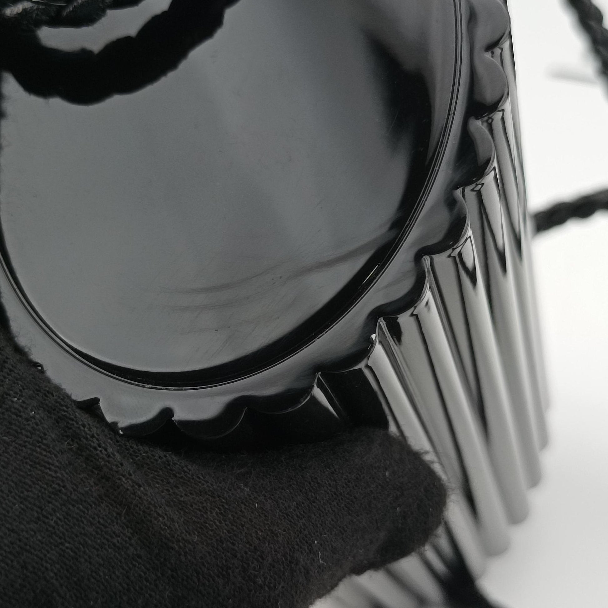 Fringe Monogram Opium Box Black Plexiglass 418593 ART418593.1016フリンジモノグラムオピウムボックス ブラック プレキシガラス 418593 ART418593.1016