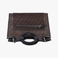 Zucca pattern Brown mesh×Calf Leather 8BH351 8BH351-A6D6-198-0189ズッカ柄 ブラウン メッシュ×カーフレザー 8BH351 8BH351-A6D6-198-0189