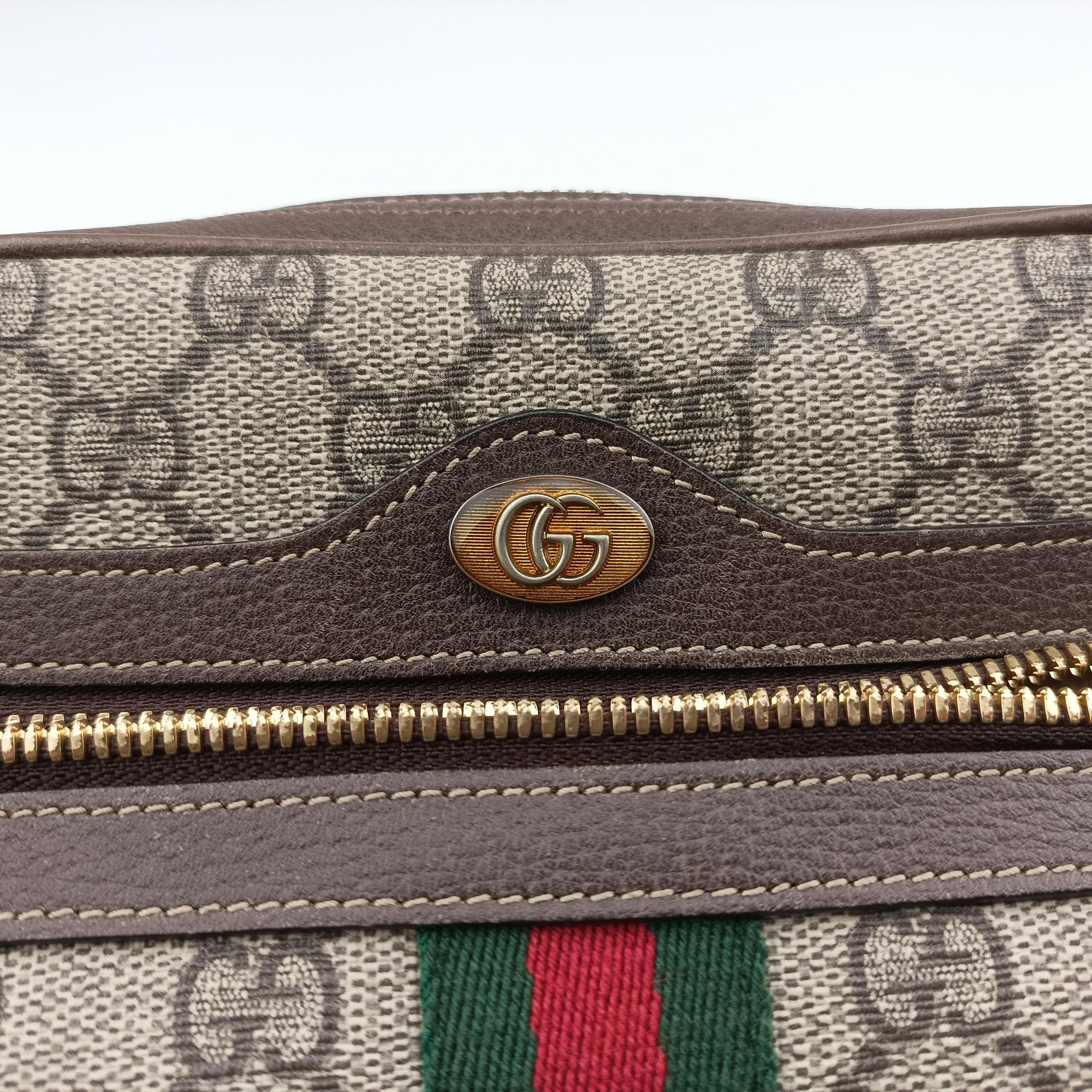 Ophidia Brown PVC coated canvas 517076 B024432970オフィディア ブラウン PVCコーティングキャンバス 517076 B024432970