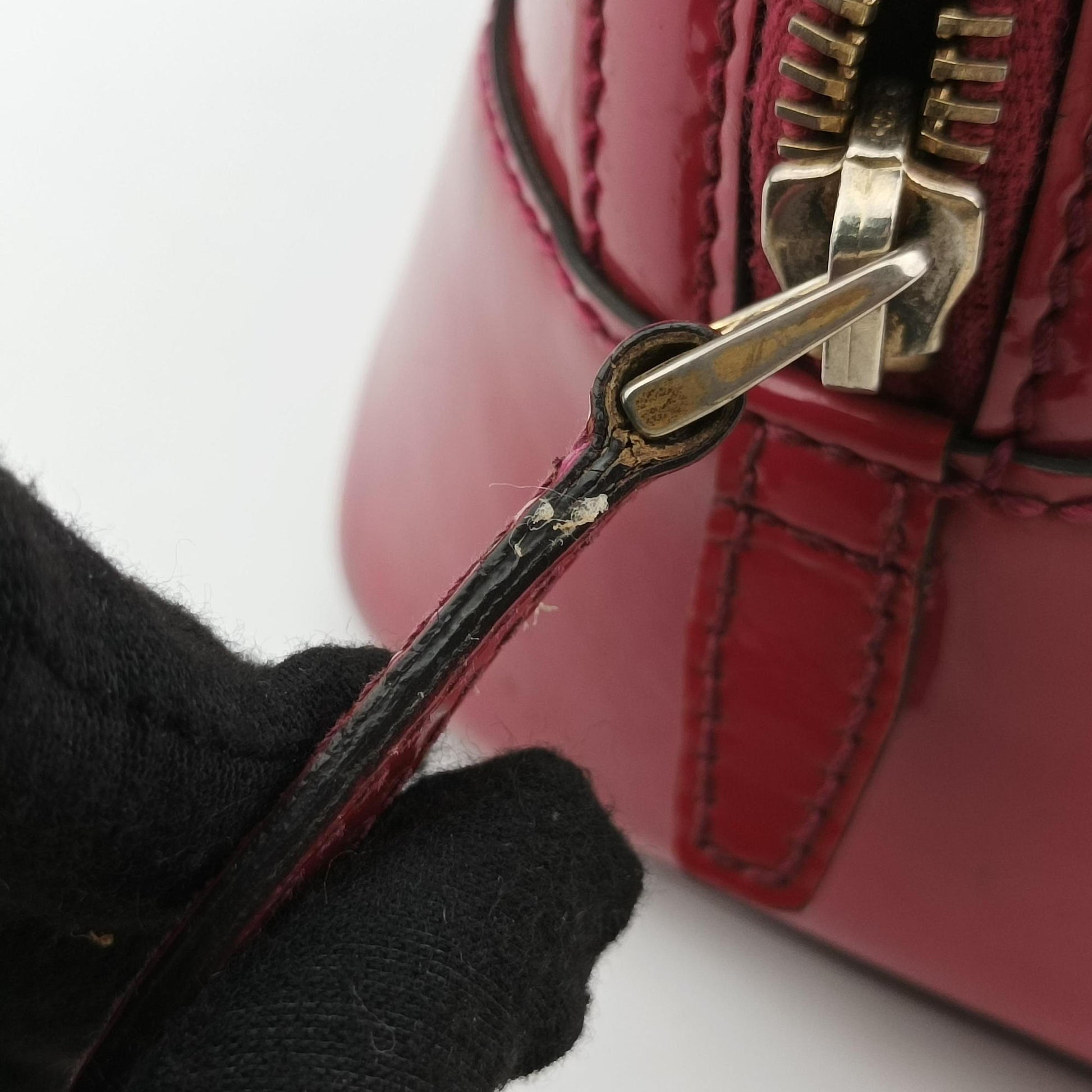 Microguccissima Rose Patent Leather 309617 I015571785マイクログッチシマ ローズ レッド パテント 309617 I015571785