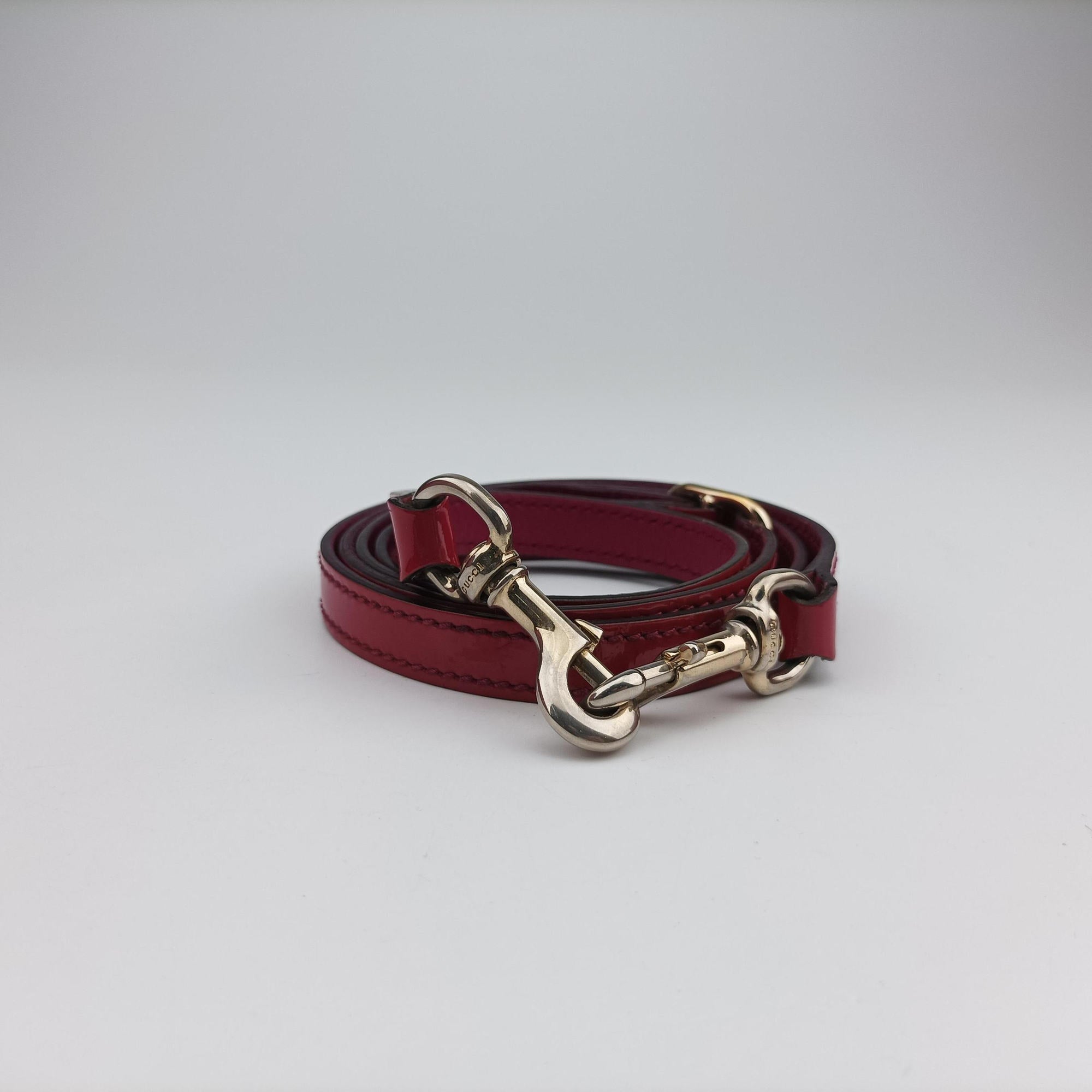 Microguccissima Rose Patent Leather 309617 I015571785マイクログッチシマ ローズ レッド パテント 309617 I015571785