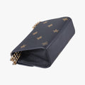 Padlock Black×golden Leather 432182 D027656760パドロック ブラック×ゴールド レザー 432182 D027656760