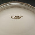 LA PAUSA Shiny Chevron Oval Tassel White Leather AS0204 26943915ラパウザ Vステッチ フリンジ ホワイト レザー AS0204 26943915