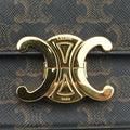 TRIOMPHE Brown PVC coated canvas F-CU-1202トリオンフ ブラウン PVCコーティングキャンバス F-CU-1202