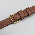 TRIOMPHE Brown PVC coated canvas F-CU-1202トリオンフ ブラウン PVCコーティングキャンバス F-CU-1202