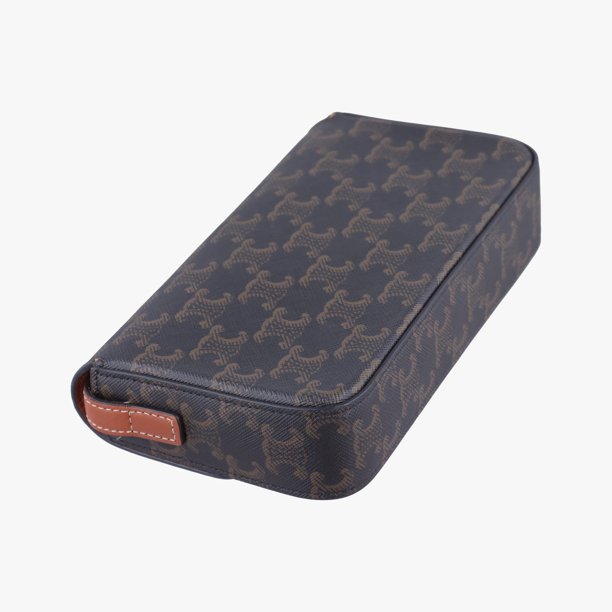 TRIOMPHE Brown PVC coated canvas F-CU-1202トリオンフ ブラウン PVCコーティングキャンバス F-CU-1202