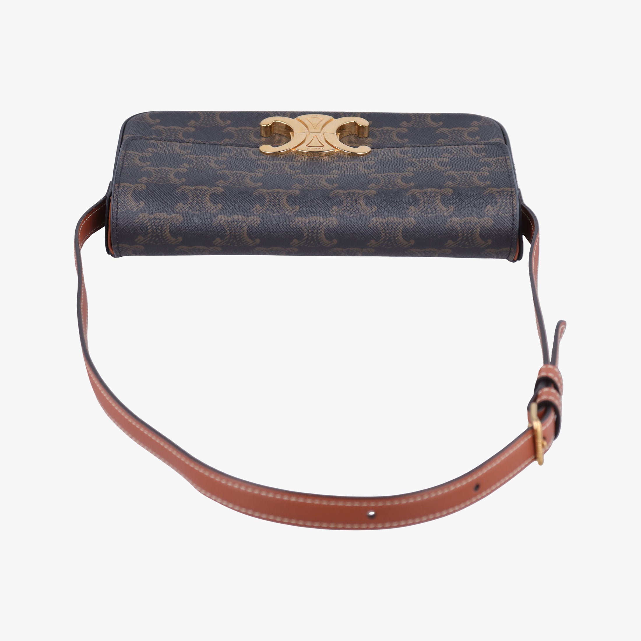 TRIOMPHE Brown PVC coated canvas F-CU-1202トリオンフ ブラウン PVCコーティングキャンバス F-CU-1202