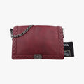 BOY CHANEL Red Leather A67947 18848566ボーイシャネル レッド レザー A67947 18848566