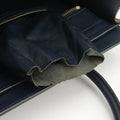 Luggage Mini Shopper Beige×red×blue Leather×suede F-ZP-0172ラゲージミニショッパー ベージュ×レッドー×ブルー レザー×スエード F-ZP-0172