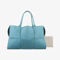 THE ARCO Tote Blue lambskin B09060949Eミディアム ザ アルコ トート ブルー ラムスキン B09060949E