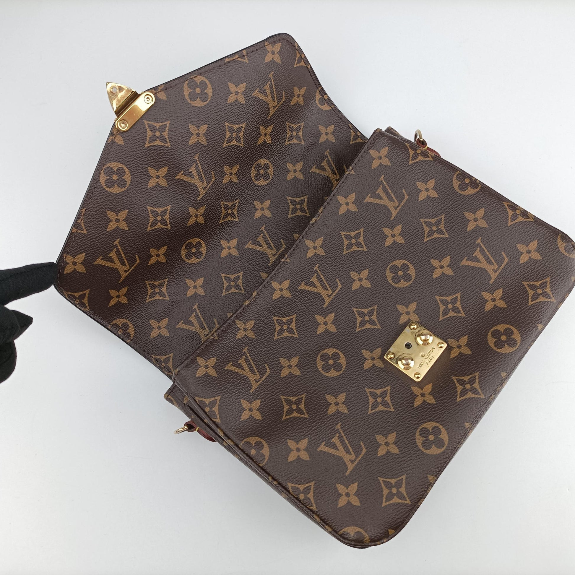 Pochette Metis MM Brown Monogram Canvas M44875 FO3188ポシェットメティスMM モノグラム/ブラウン モノグラムキャンバス M44875 FO3188