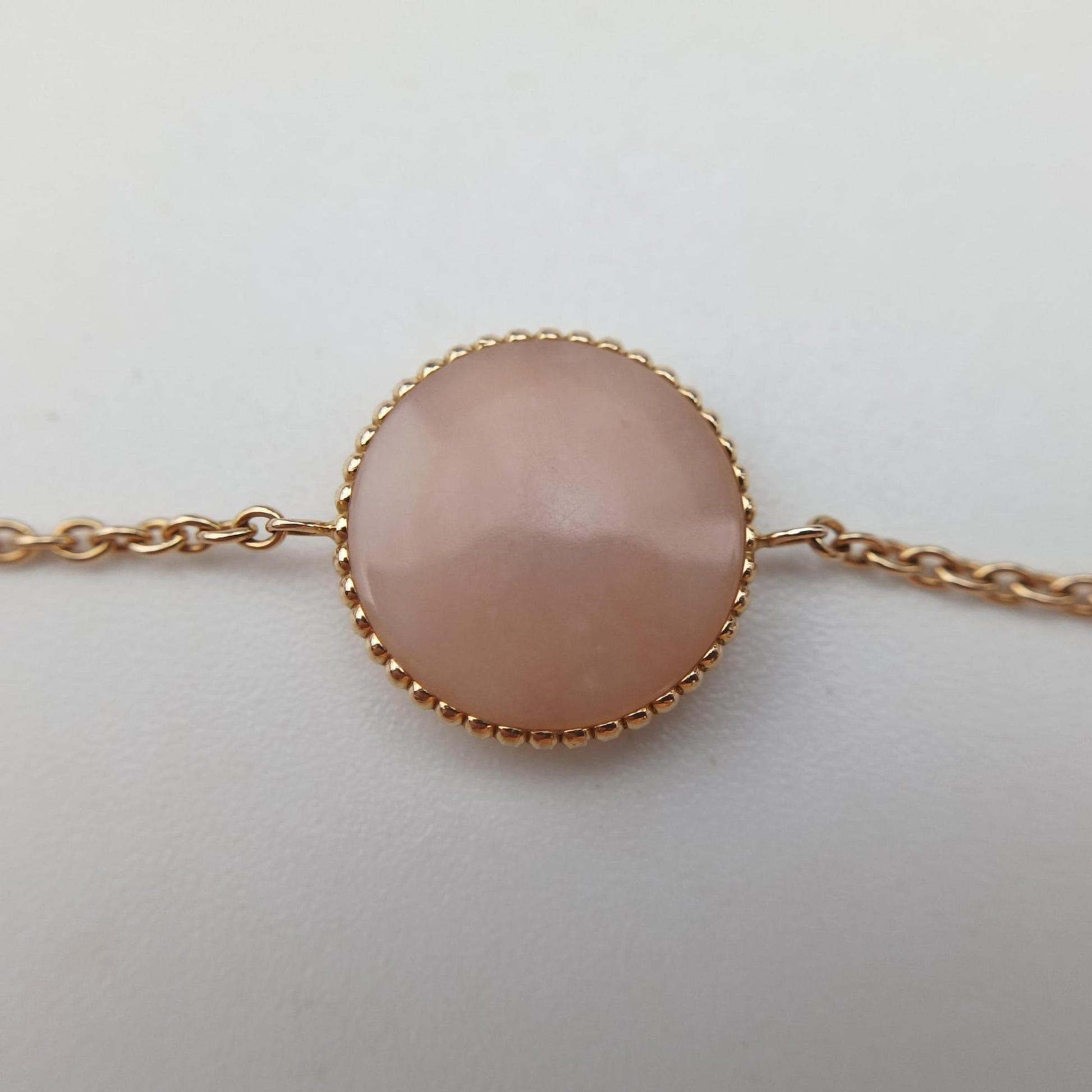 Rose des Vents medallion　 Pink×PinkGolden AU750 088816ローズデヴァン メダリオン ピンク ×ピンク ゴールド AU750 088816