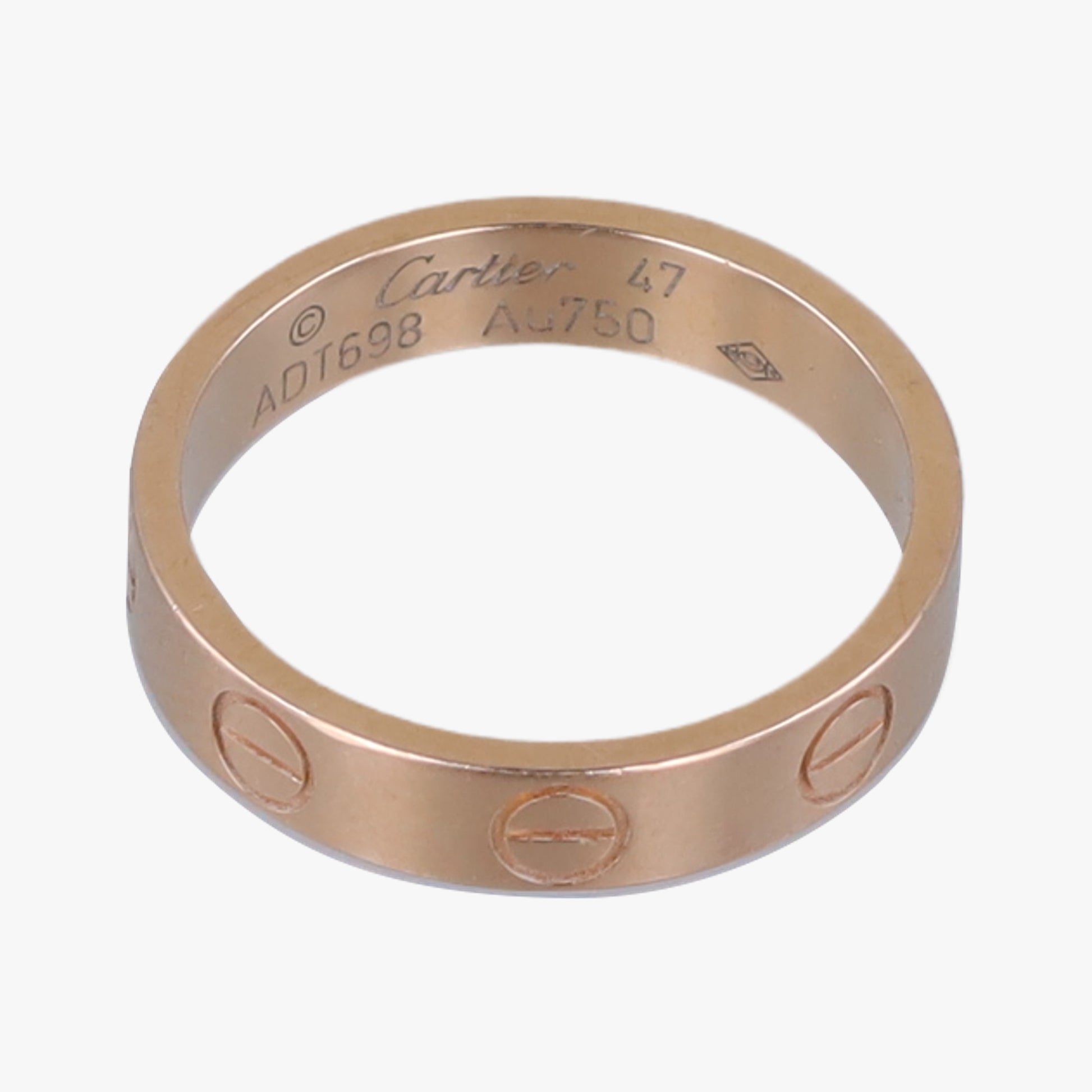 Mini Love Rose golden AU750 B4085247 ADT698ミニラブ ローズゴールド AU750 B4085247 ADT698