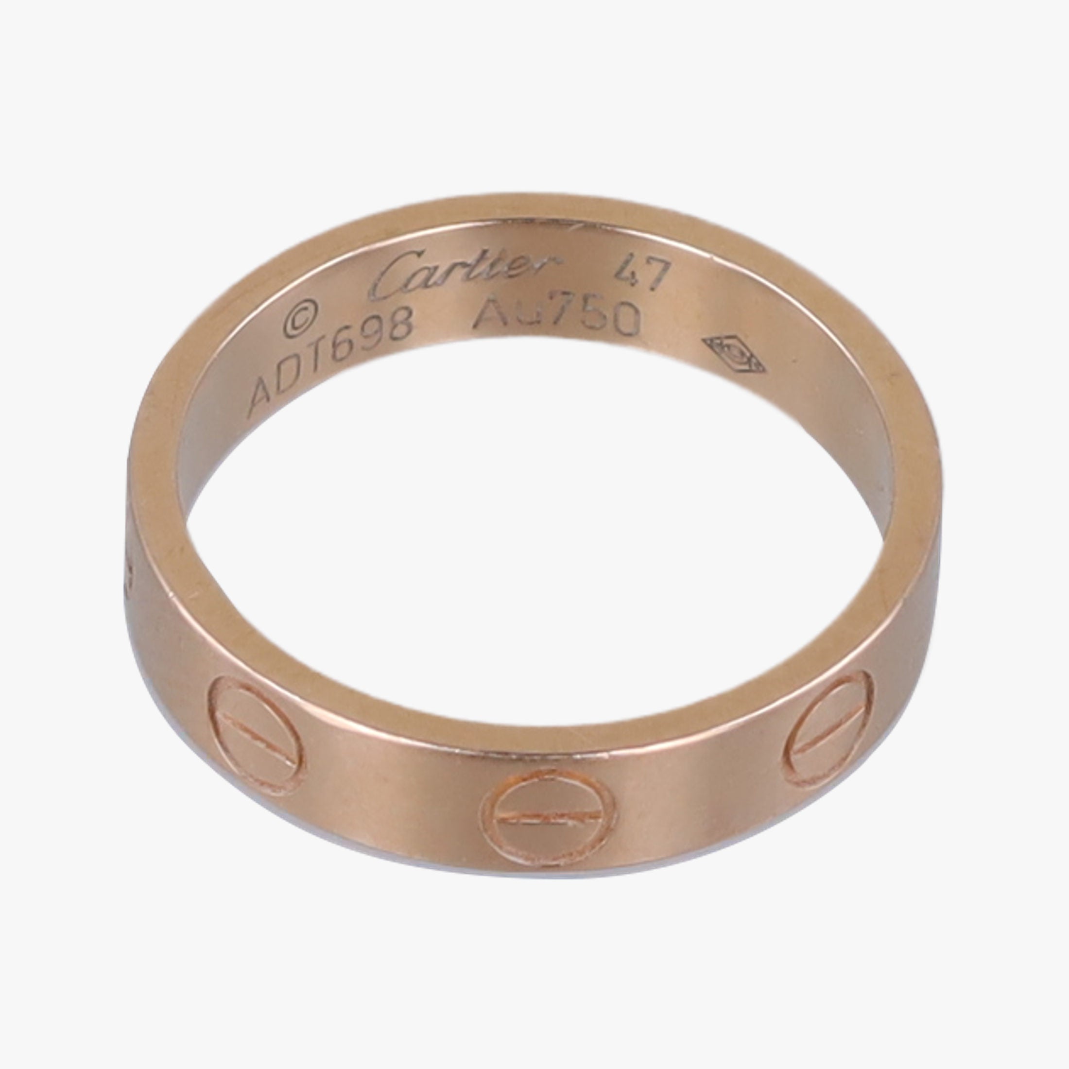 Mini Love Rose golden AU750 B4085247 ADT698ミニラブ ローズゴールド AU750 B4085247 ADT698