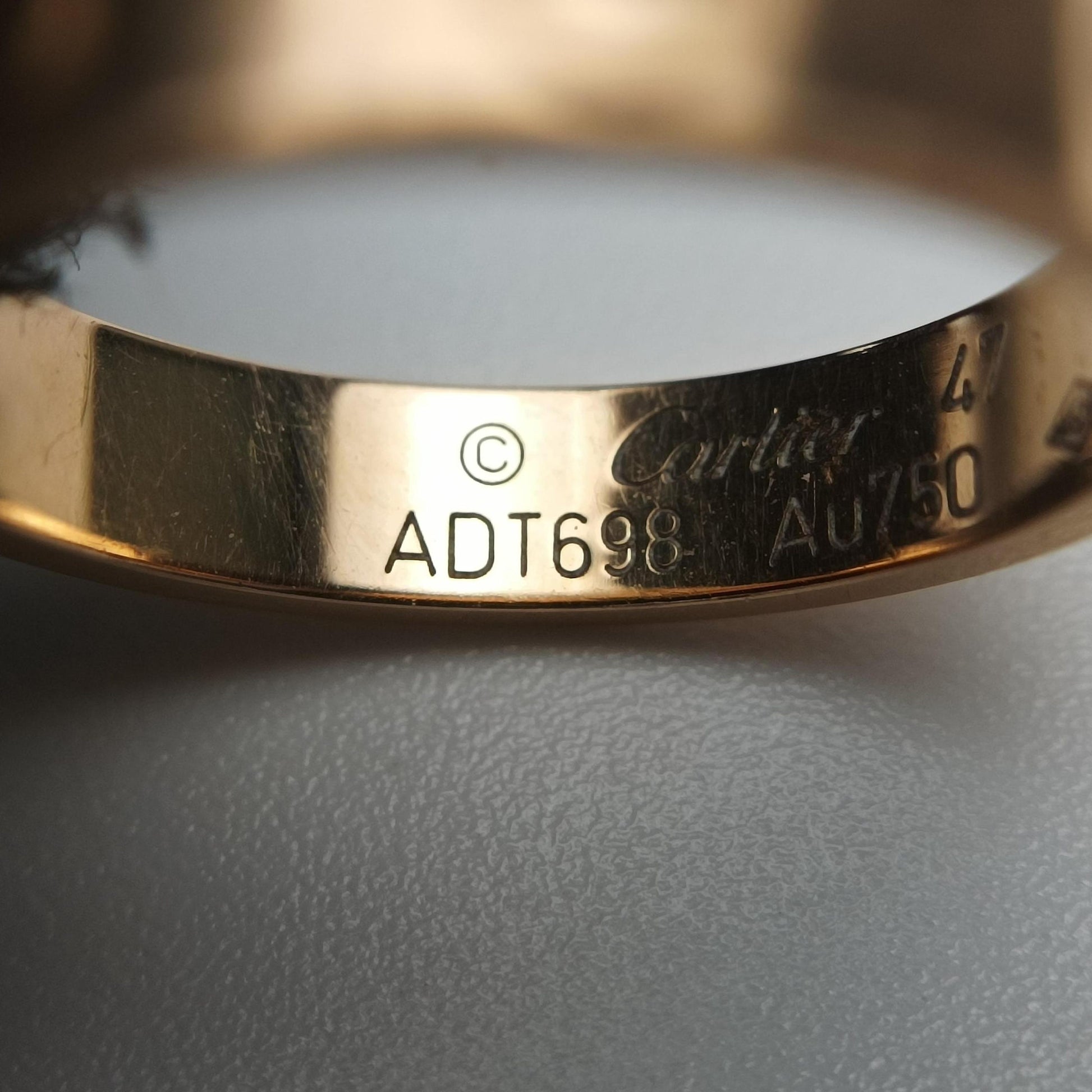 Mini Love Rose golden AU750 B4085247 ADT698ミニラブ ローズゴールド AU750 B4085247 ADT698