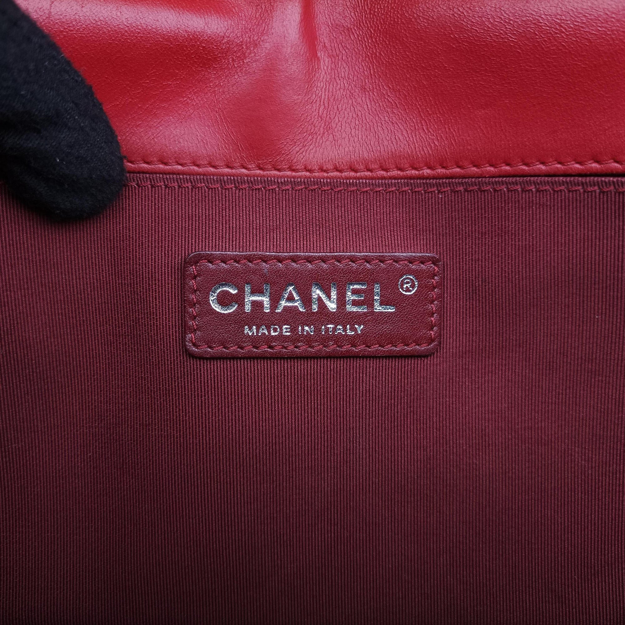 BOY CHANEL Red Leather A67086 18461108ボーイシャネル レッド レザー A67086 18461108
