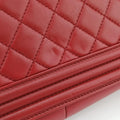 BOY CHANEL Red Leather A67086 18461108ボーイシャネル レッド レザー A67086 18461108