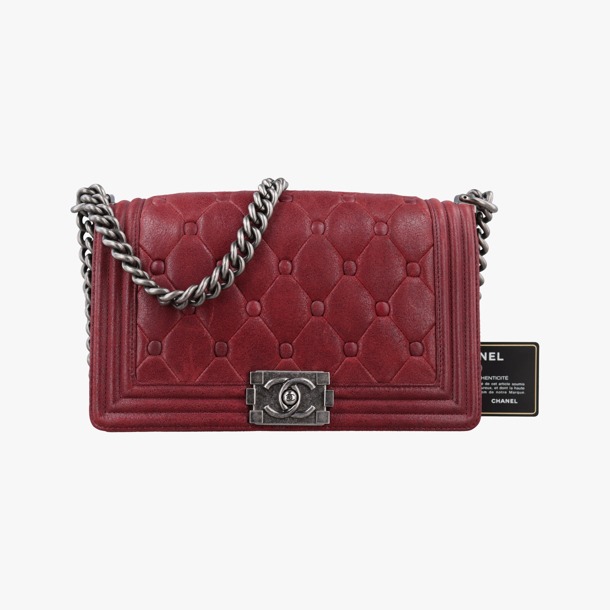 BOY CHANEL Red Leather A67755 18253867ボーイシャネル レッド レザー A67755 18253867