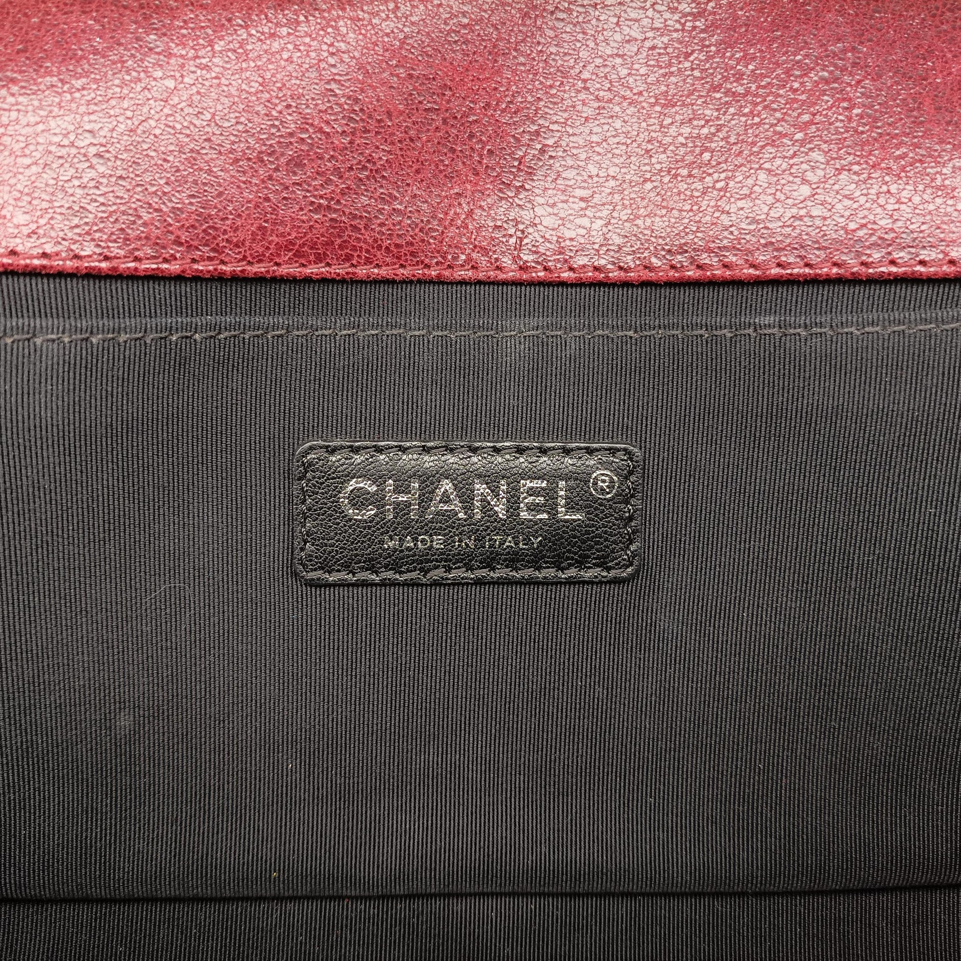 BOY CHANEL Red Leather A67755 18253867ボーイシャネル レッド レザー A67755 18253867