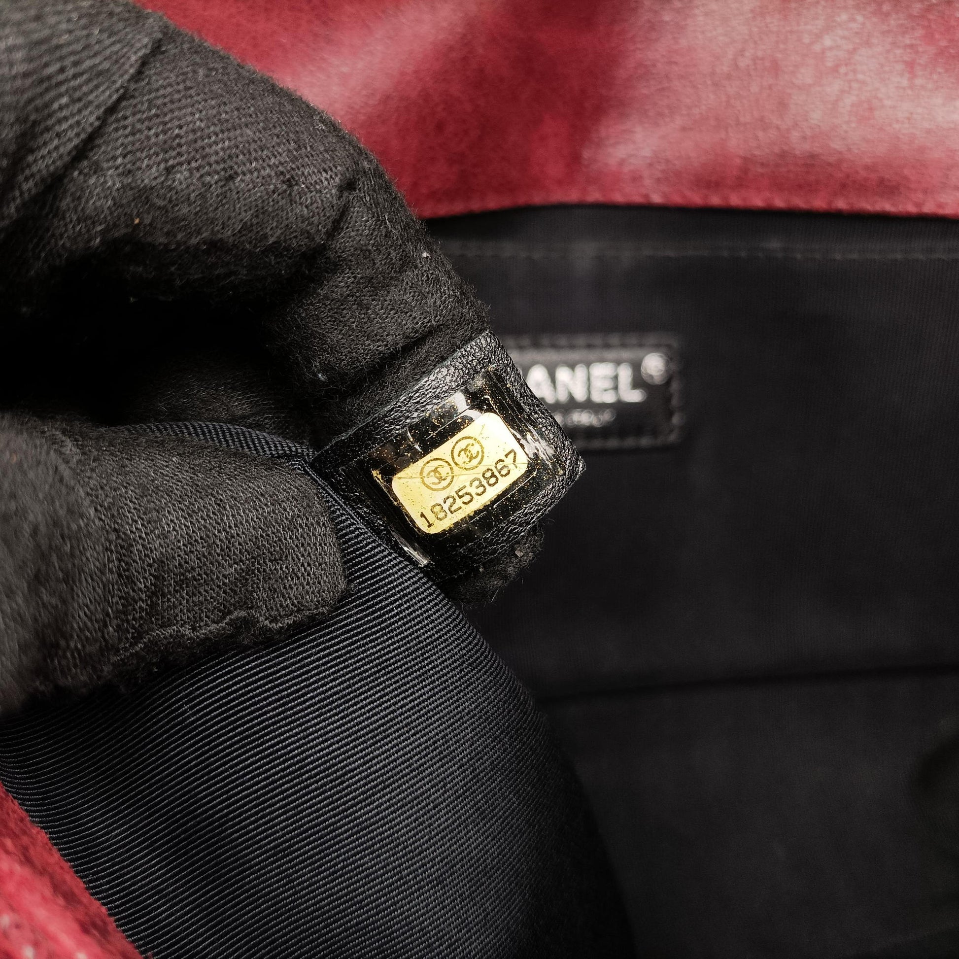 BOY CHANEL Red Leather A67755 18253867ボーイシャネル レッド レザー A67755 18253867