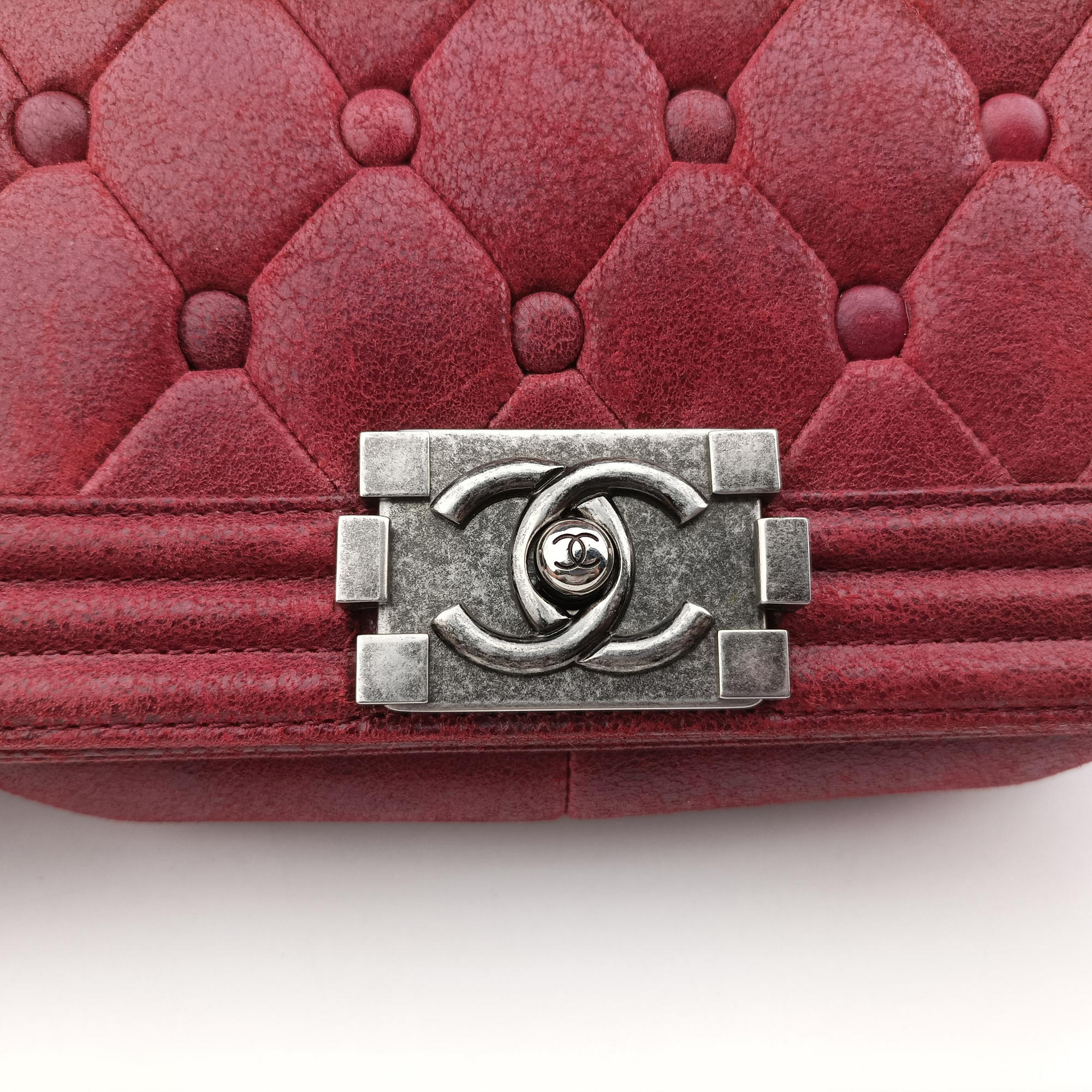 BOY CHANEL Red Leather A67755 18253867ボーイシャネル レッド レザー A67755 18253867
