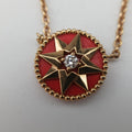 Rose des Vents medallion　 Red×golden AU750 125367ローズデヴァン メダリオン レッド×ゴールド AU750 125367