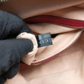 GG Marmont Bamboo Top Handle Black×Red Leather 602270 H031709587GGマーモント バンブー トップ ハンドル ブラック×レッド レザー 602270 H031709587