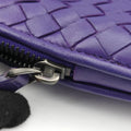NODINI Intrecciato Purple lambskin B00728559Iノディーニ イントレチャート パープル ラムスキン B00728559I