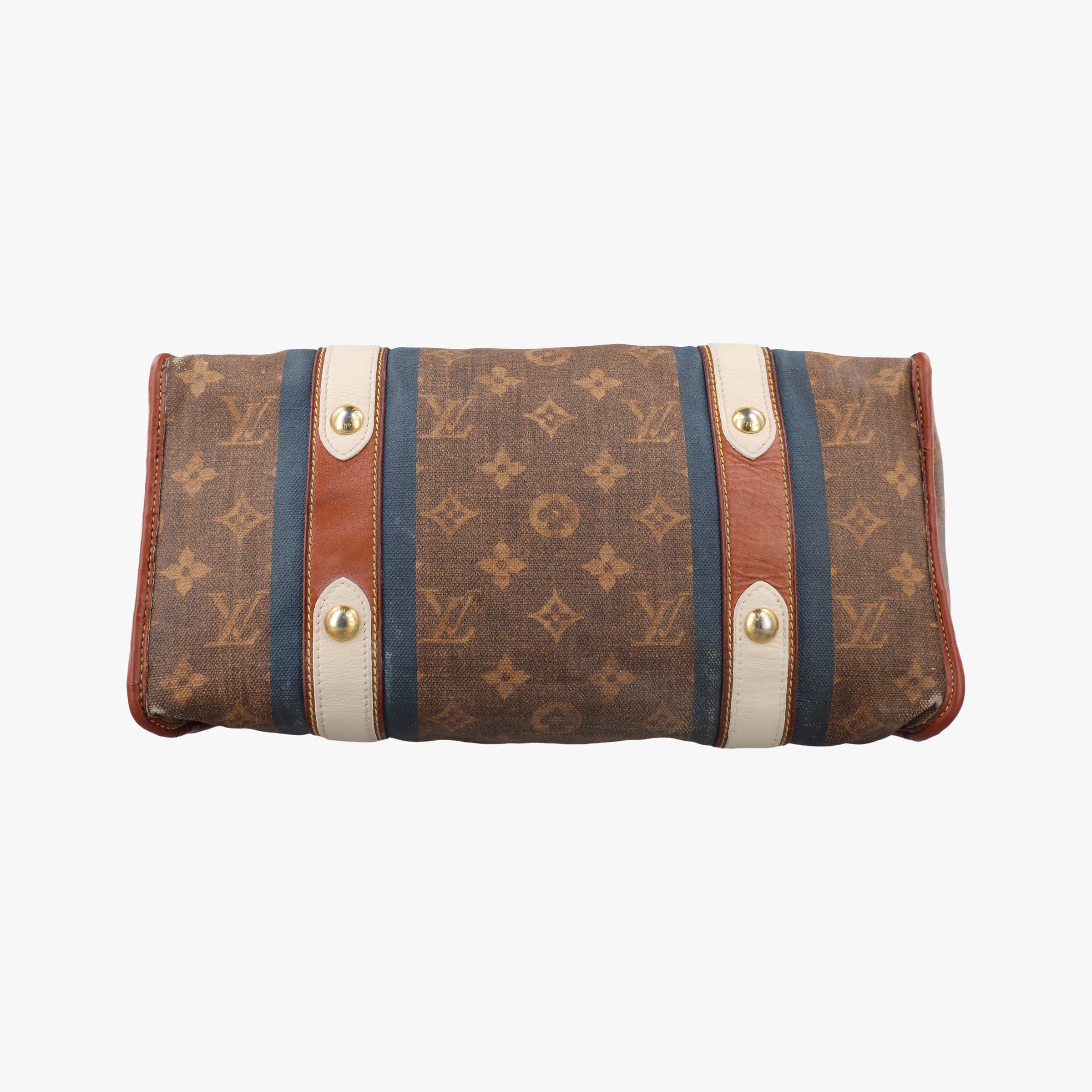 Sac Rayures GM brown×multicolor Monogram Tissue M56385 SR4097サック レイユールGM モノグラム/ブラウン×マルチカラー モノグラム ティセ M56385 SR4097