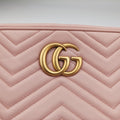 GG Marmont Pink Leather 447632 H021564585GGマーモント ピンク レザー 447632 H021564585