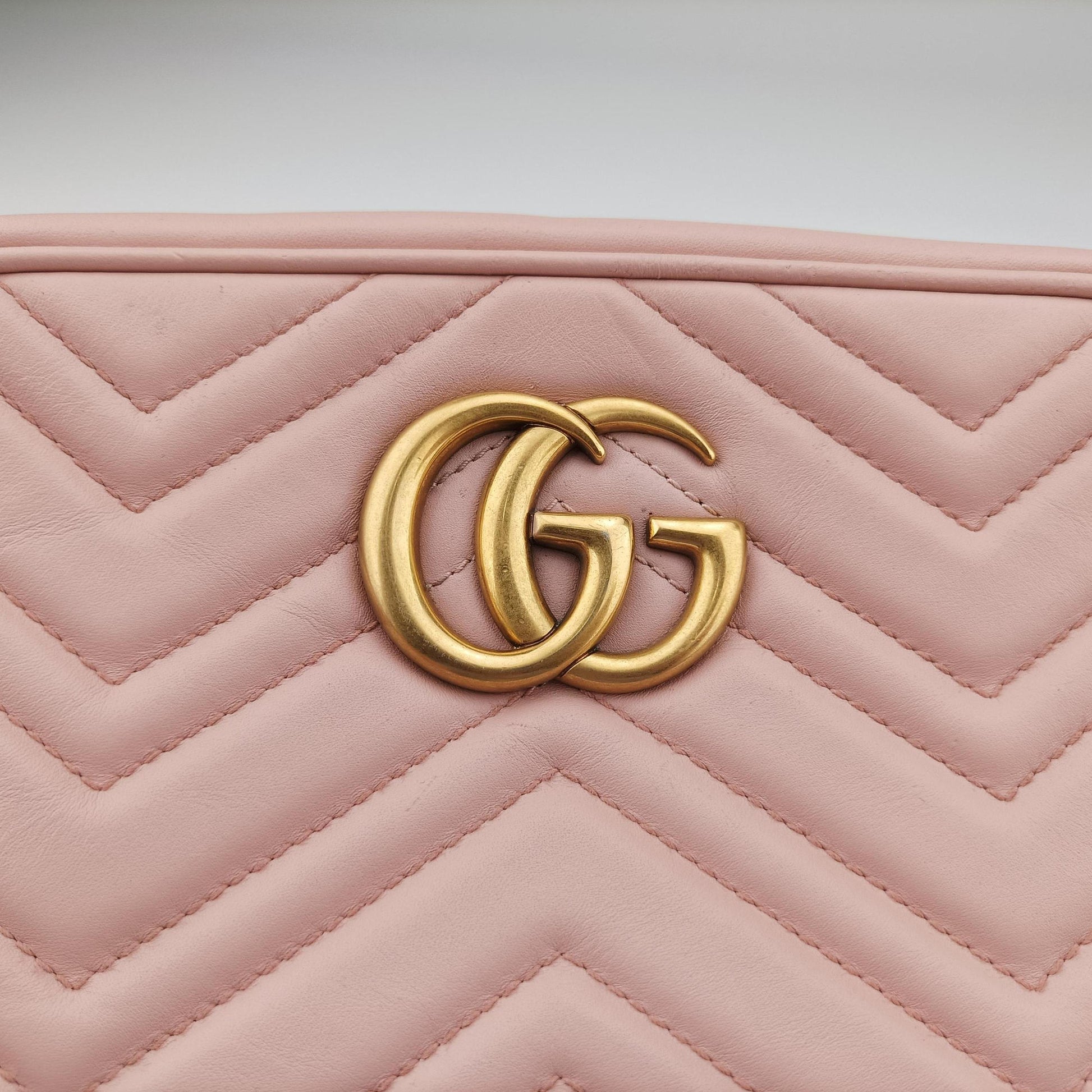 GG Marmont Pink Leather 447632 H021564585GGマーモント ピンク レザー 447632 H021564585