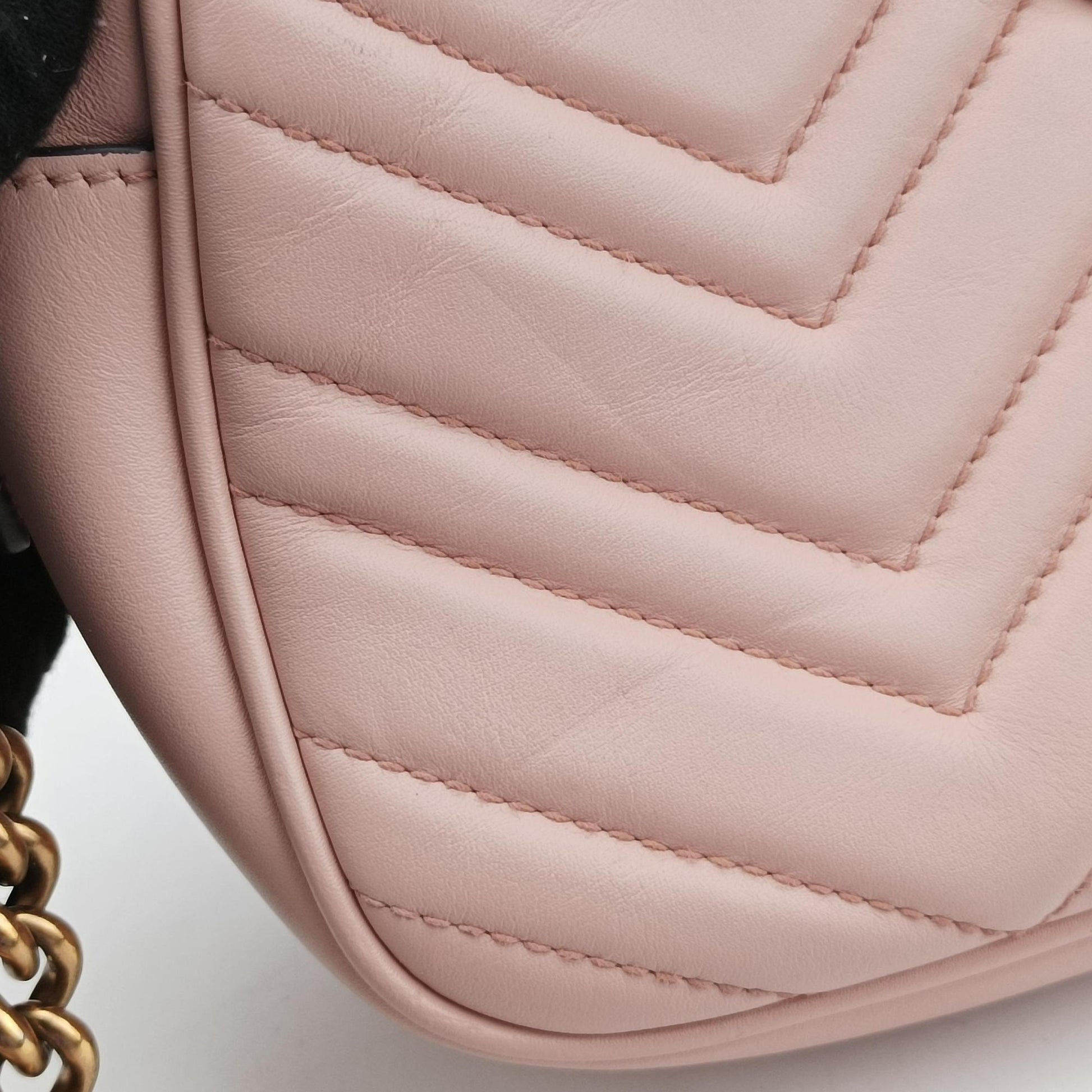 GG Marmont Pink Leather 447632 H021564585GGマーモント ピンク レザー 447632 H021564585