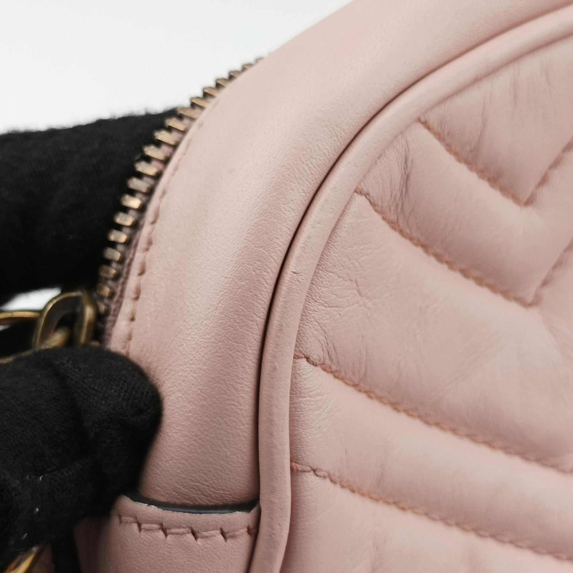GG Marmont Pink Leather 447632 H021564585GGマーモント ピンク レザー 447632 H021564585