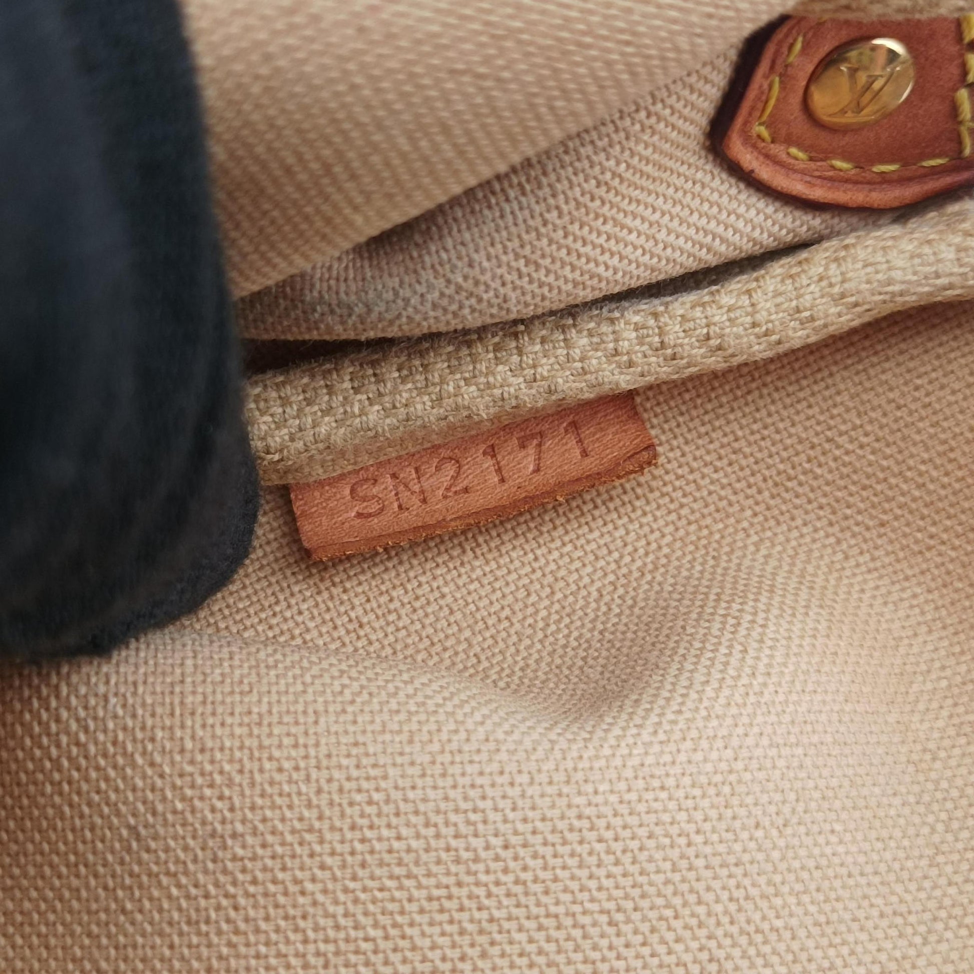 EVA AZUR Damier Canvas N55214 SN2171エヴァ アズール ダミエキャンバス N55214 SN2171