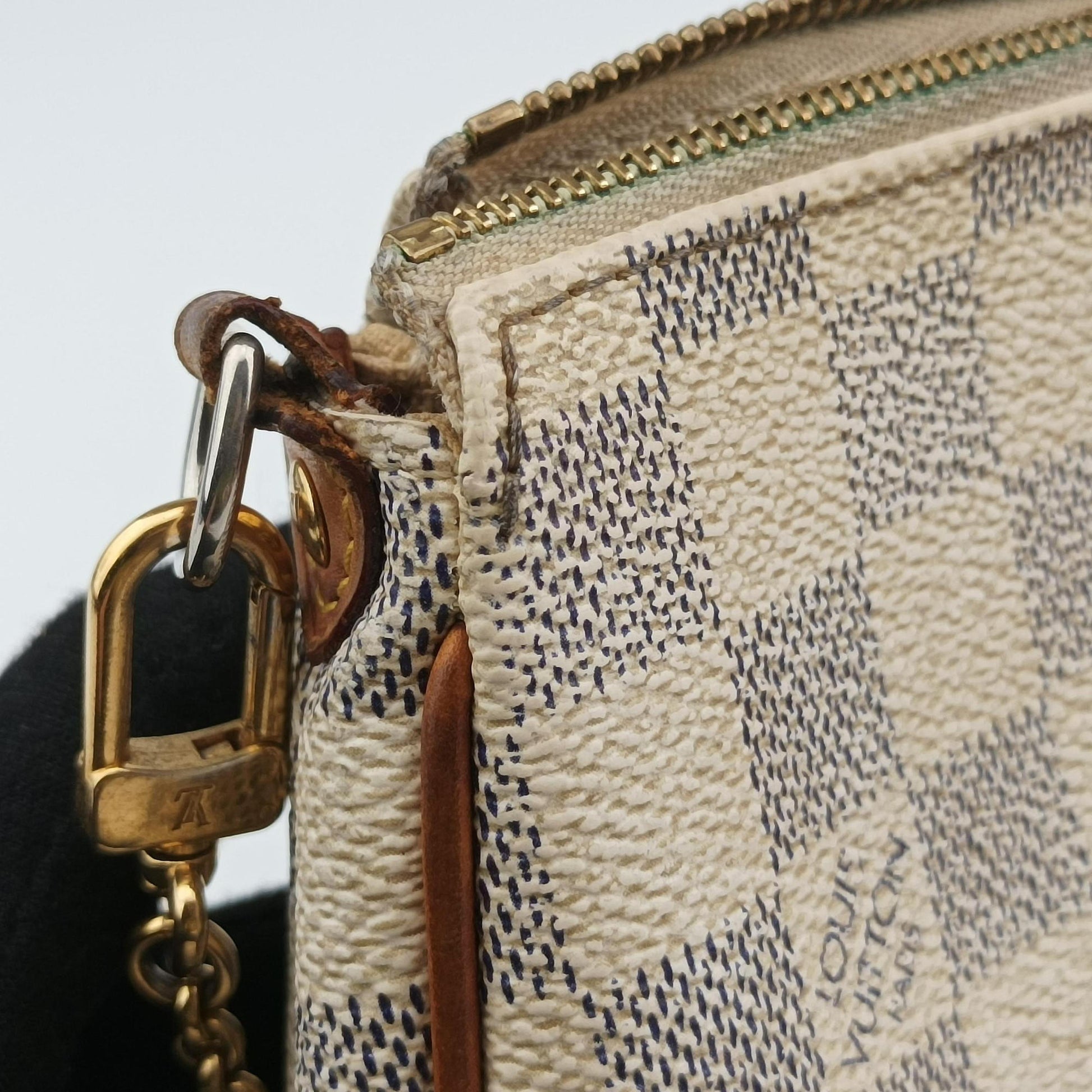 EVA AZUR Damier Canvas N55214 SN2171エヴァ アズール ダミエキャンバス N55214 SN2171