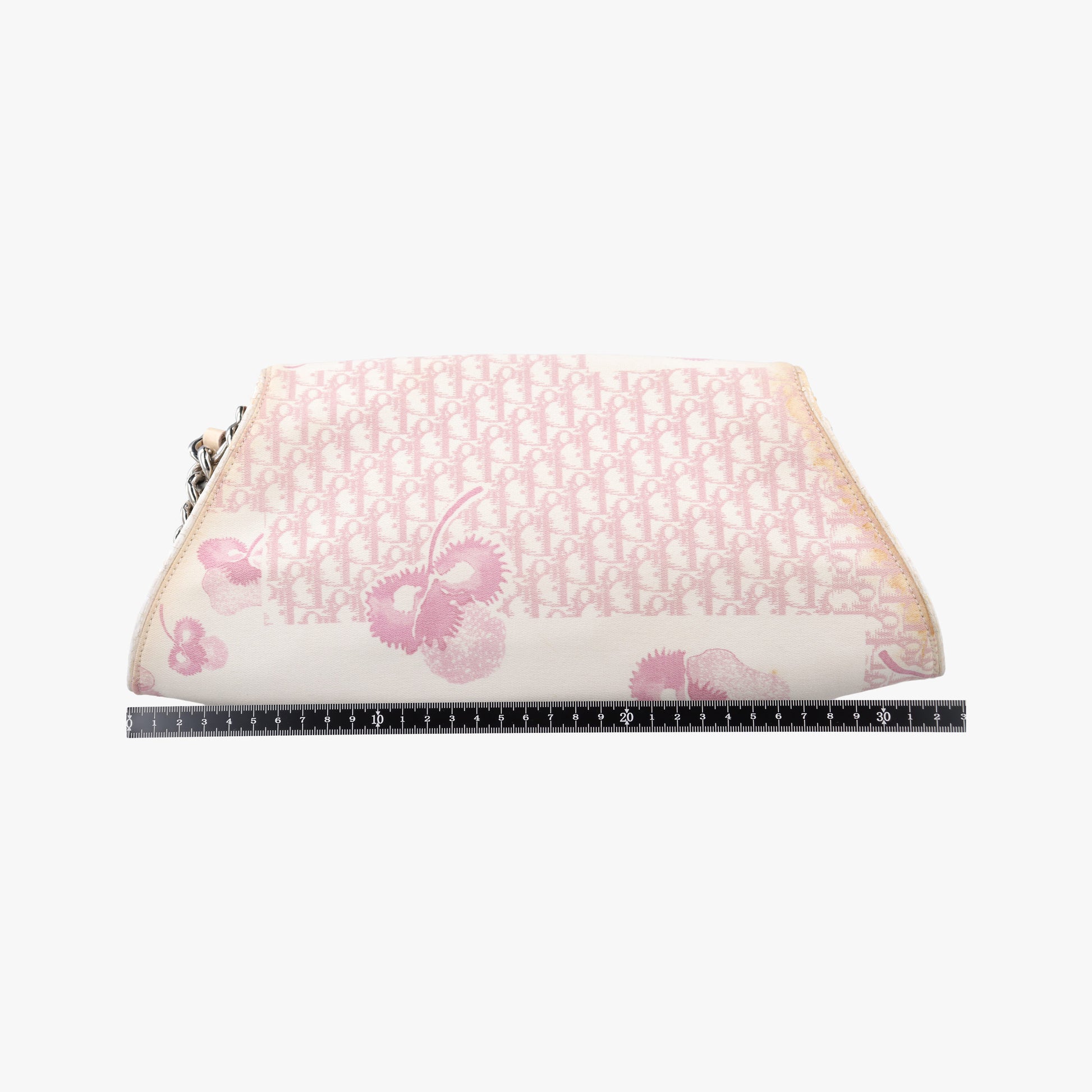 Cherry Blossom Flower Baguette White×Multicolour canvas BO P 1014チェリー ブロッサム フラワー バゲット ホワイト×マルチカラー キャンバス BO P 1014