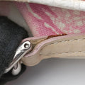 Cherry Blossom Flower Baguette White×Multicolour canvas BO P 1014チェリー ブロッサム フラワー バゲット ホワイト×マルチカラー キャンバス BO P 1014