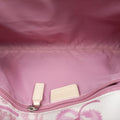Cherry Blossom Flower Baguette White×Multicolour canvas BO P 1014チェリー ブロッサム フラワー バゲット ホワイト×マルチカラー キャンバス BO P 1014