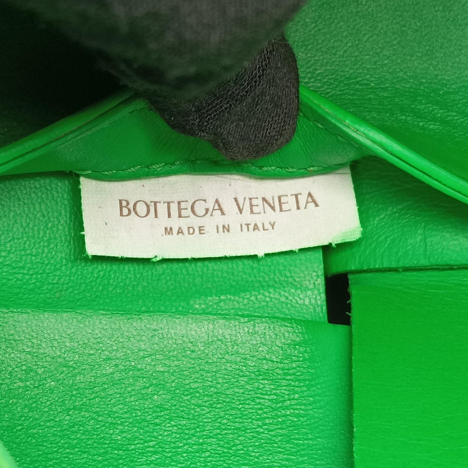 THE ARCO Tote Green lambskin B09319876Wミディアム ザ アルコ トート グリーン ラムスキン B09319876W