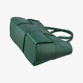 THE ARCO Tote Green lambskin B09319876Wミディアム ザ アルコ トート グリーン ラムスキン B09319876W