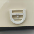 Brillant Black × ivory Leather × patent leather I40Bブリヨン ブラック × アイボリー レザー × パテントレザー I40B
