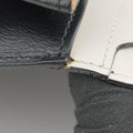Brillant Black × ivory Leather × patent leather I40Bブリヨン ブラック × アイボリー レザー × パテントレザー I40B
