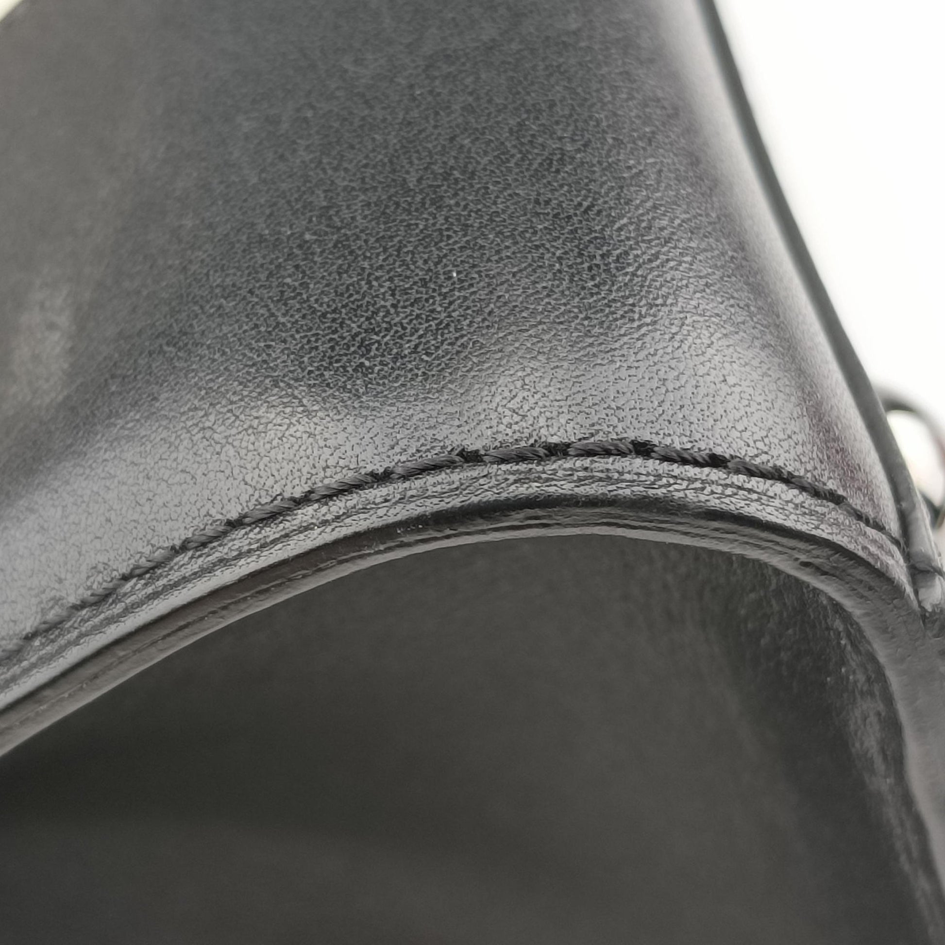 Brillant Black × ivory Leather × patent leather I40Bブリヨン ブラック × アイボリー レザー × パテントレザー I40B