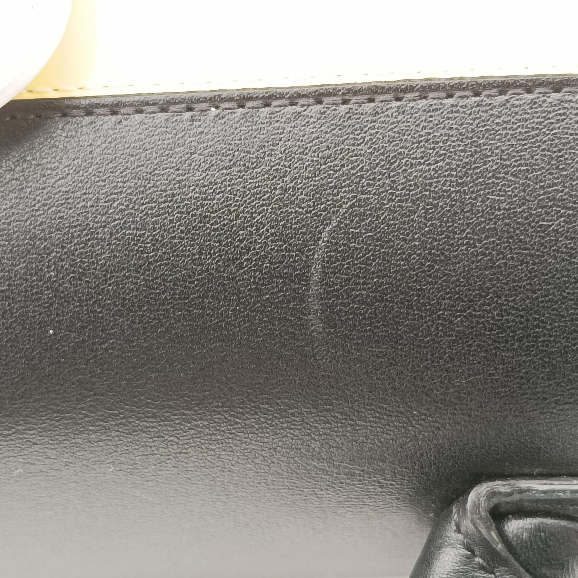 Brillant Black × ivory Leather × patent leather I40Bブリヨン ブラック × アイボリー レザー × パテントレザー I40B