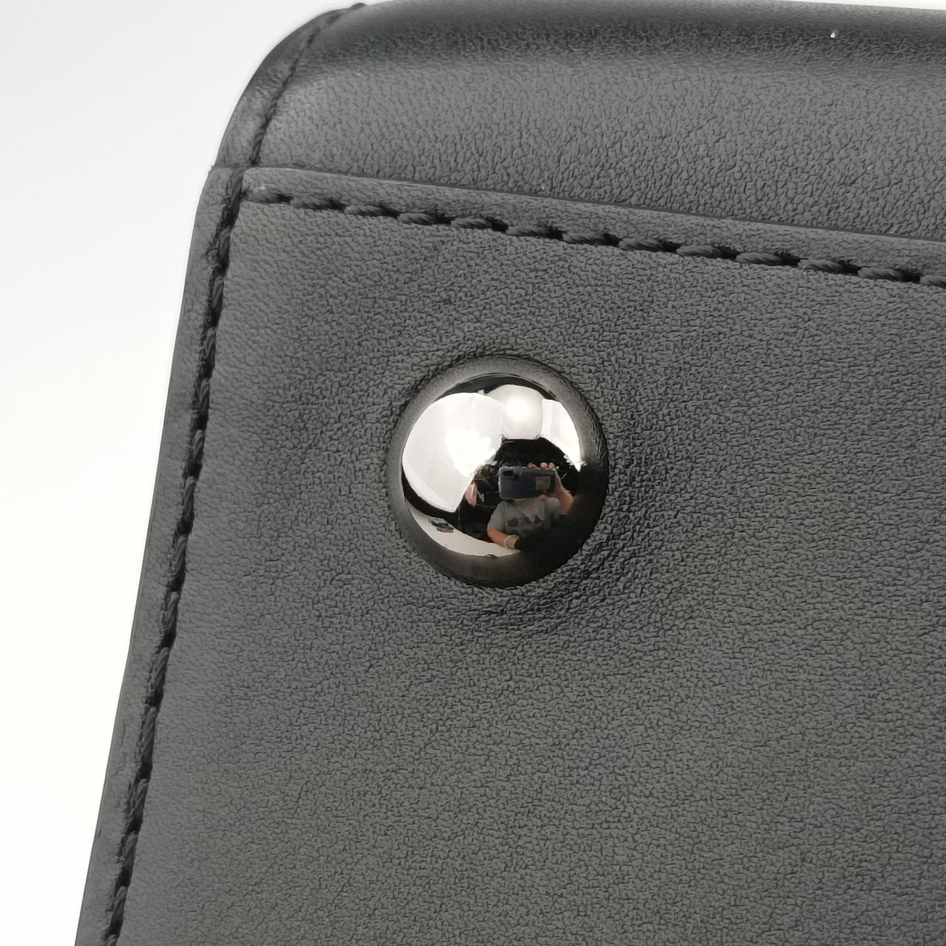 Brillant Black × ivory Leather × patent leather I40Bブリヨン ブラック × アイボリー レザー × パテントレザー I40B