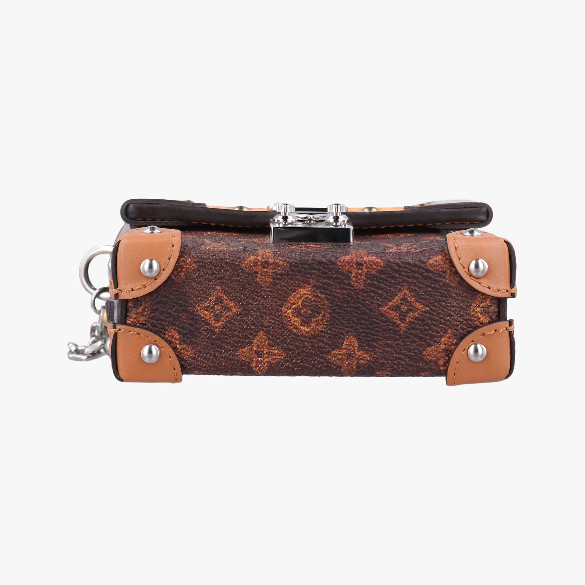 Essential Trunk brown×multi Monogram Canvas áVernis M63779 GI2158エッセンシャル トランク チャーム モノグラム/ブラウン×マルチ モノグラムキャンバス×ヴェルニ M63779 GI2158