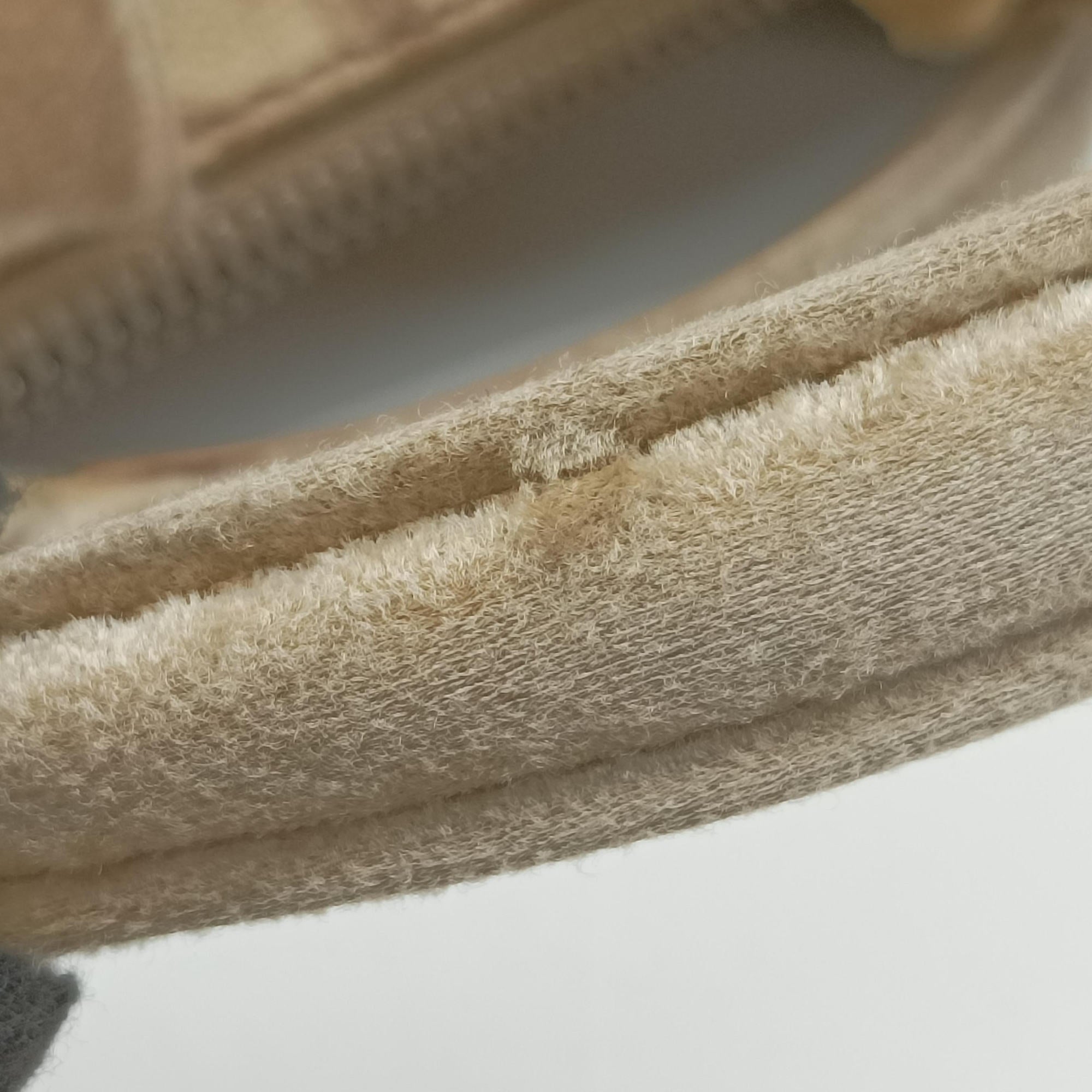 Romantic Trotter Beige x White PVC coated canvas x velour 04-BO-0075ロマンティックトロッター ベージュ×ホワイト PVCコーティングキャンバスxベロア 04-BO-0075