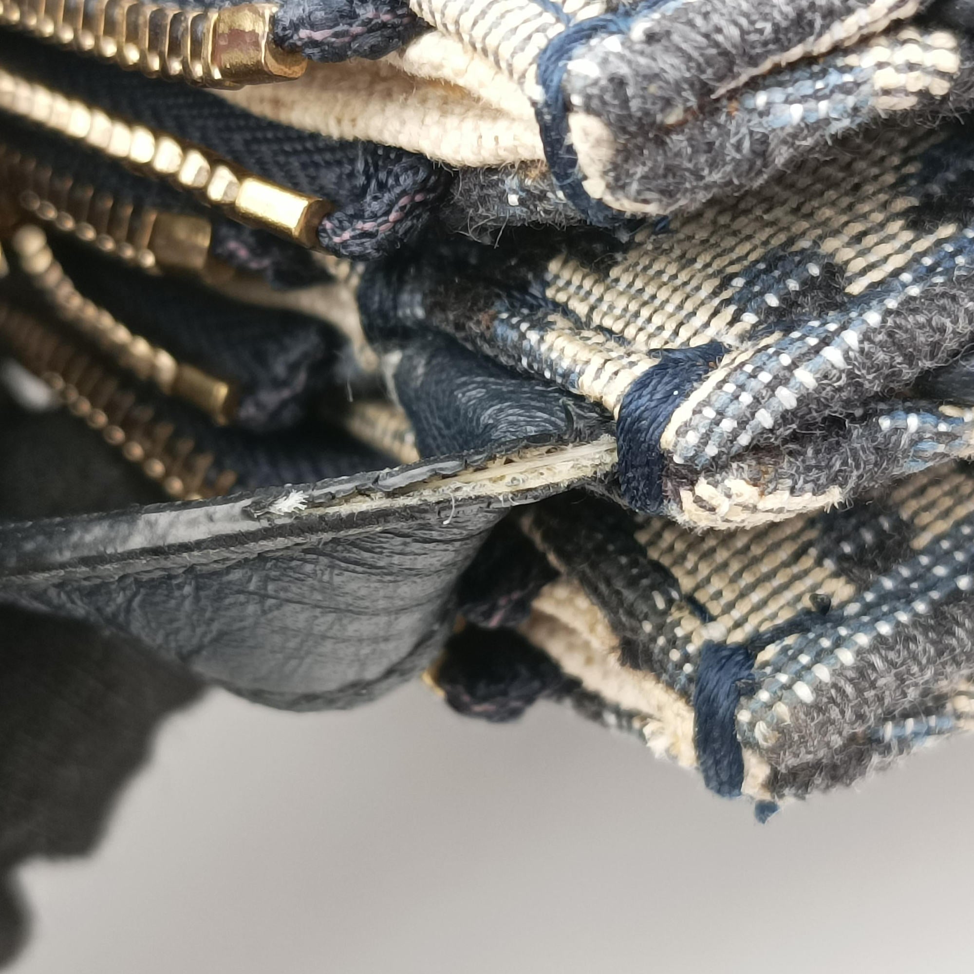 Saddle Navy×Gray Jacquard 12-MA-0139サドル ネイビー×グレー ジャガード 12-MA-0139