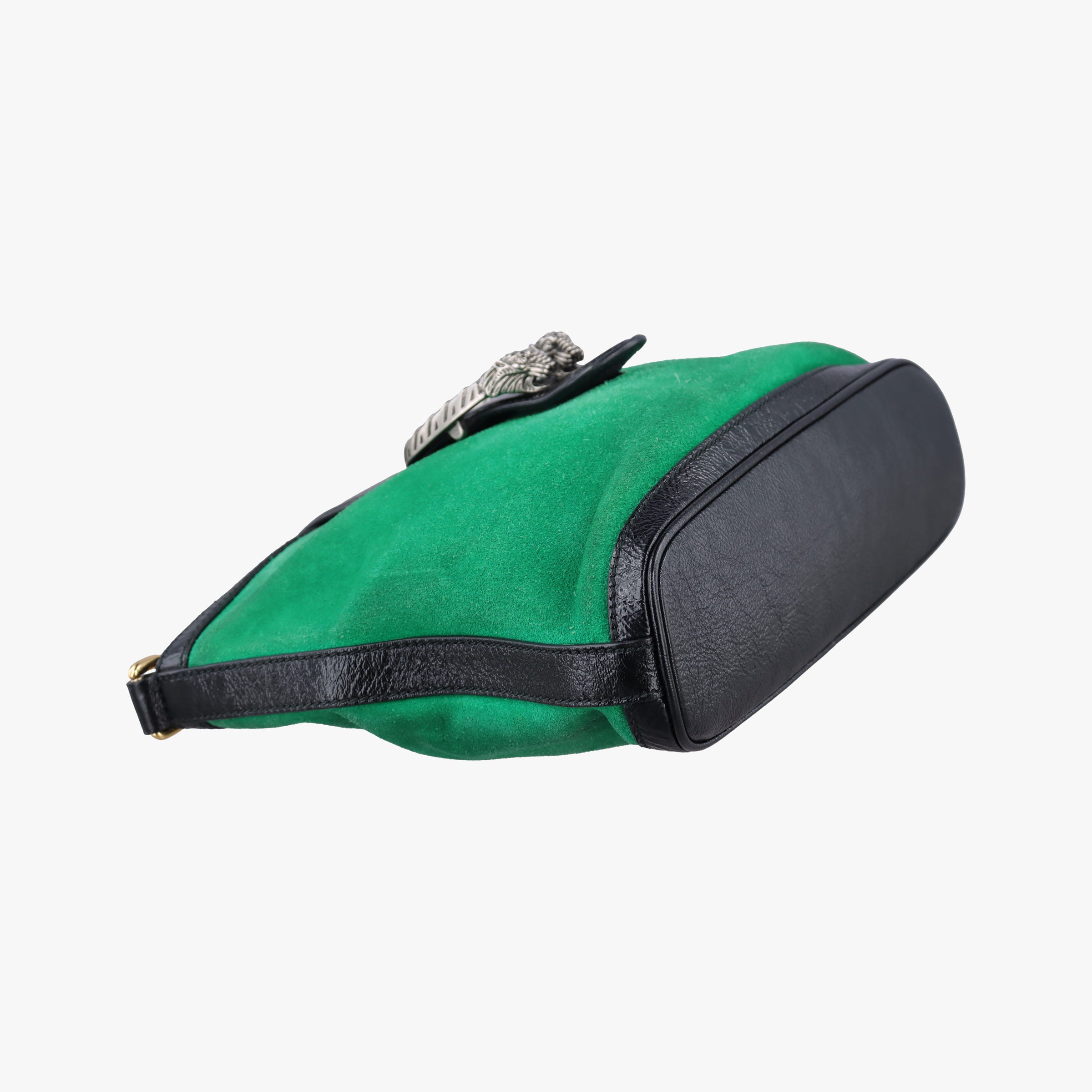Dionysus Green suede×leather 499622 D023668451ディオニュソス グリーン スエード×レザー 499622 D023668451